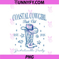 Coastal Cowgirl Bride Club 2026 PNG, Beach Bachelorette Party PNG