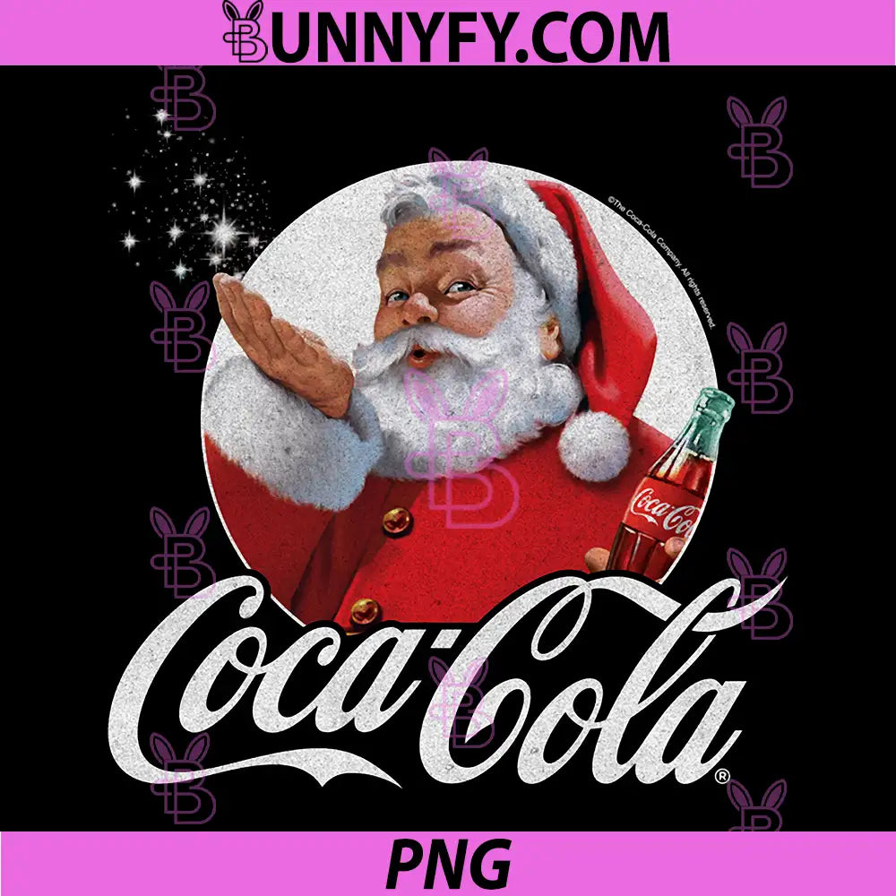 Coca-Cola Company PNG, Coca-Cola Holidays Santa Kisses PNG