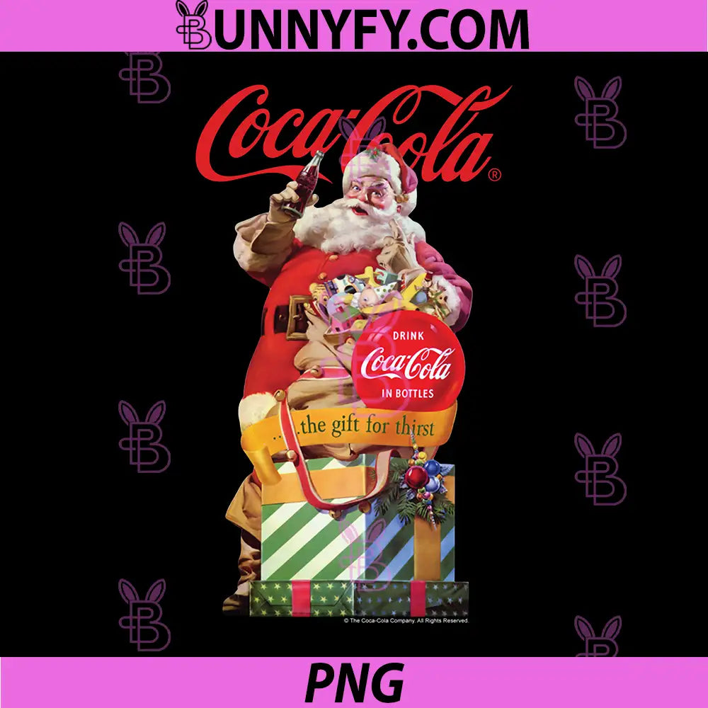 Coca-Cola Company PNG, Coca Cola Holidays Vintage Coke Xmas PNG