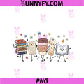Coffee And Books Doodles Book Lover PNG, Librarian Read Reader PNG