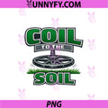 Coil To The Soil PNG, Detectorist Search Coil Design PNG