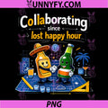 Collaborating Since Last Happy Hour PNG, Blueprint Party PNG