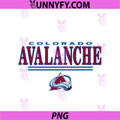 Colorado Avalanche PNG, Regalia Gray NHL Officially Licensed PNG