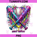 Colorful Ice Cream Funny PNG, Baseball Player Drip PNG