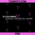 Columbia School Of Social Work Logo PNG, University Text Design PNG