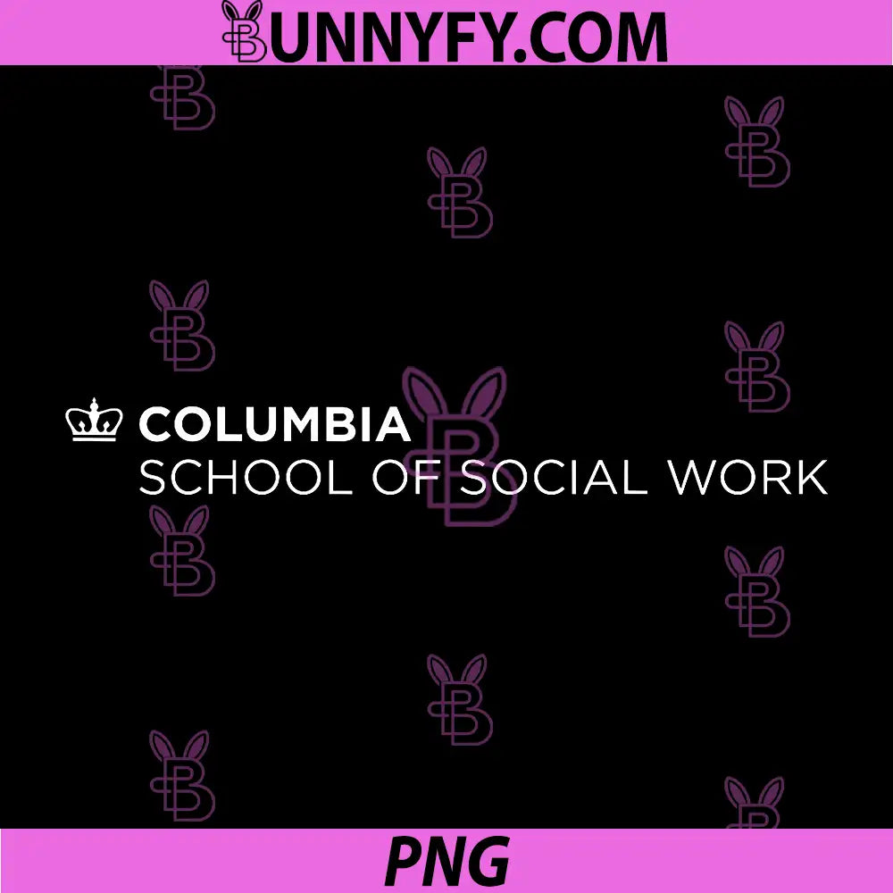 Columbia School Of Social Work Logo PNG, University Text Design PNG
