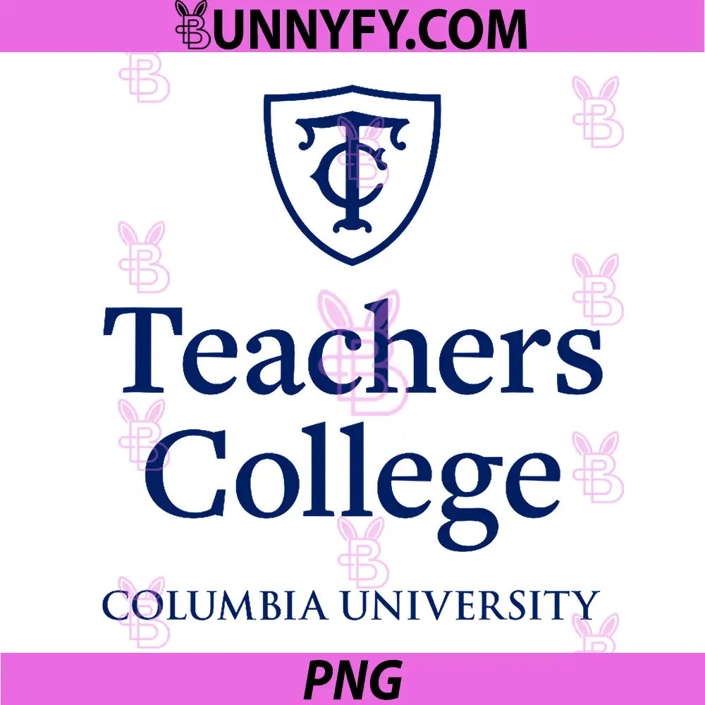 Teachers College Columbia Crest PNG, University Education Logo PNG
