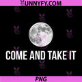 Come and Take It PNG, Moon Lunar Space Astronaut PNG