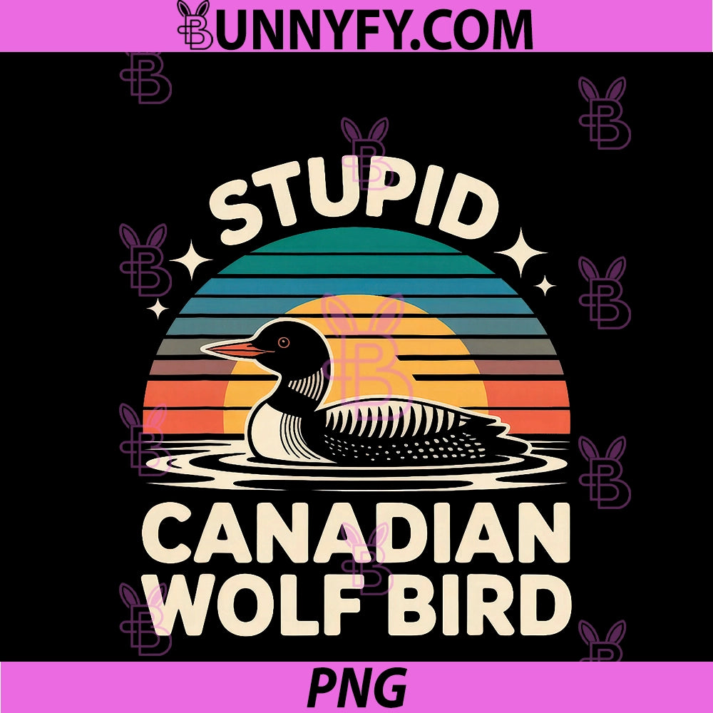 Common Loon Bird Watching Lover Stupid PNG, Canadian Wolf Bird PNG