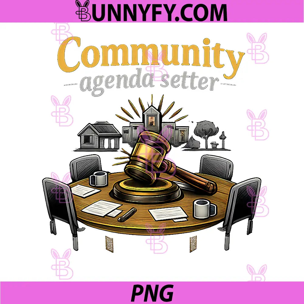 Community Agenda Setter PNG, Local Pride Badge Design PNG
