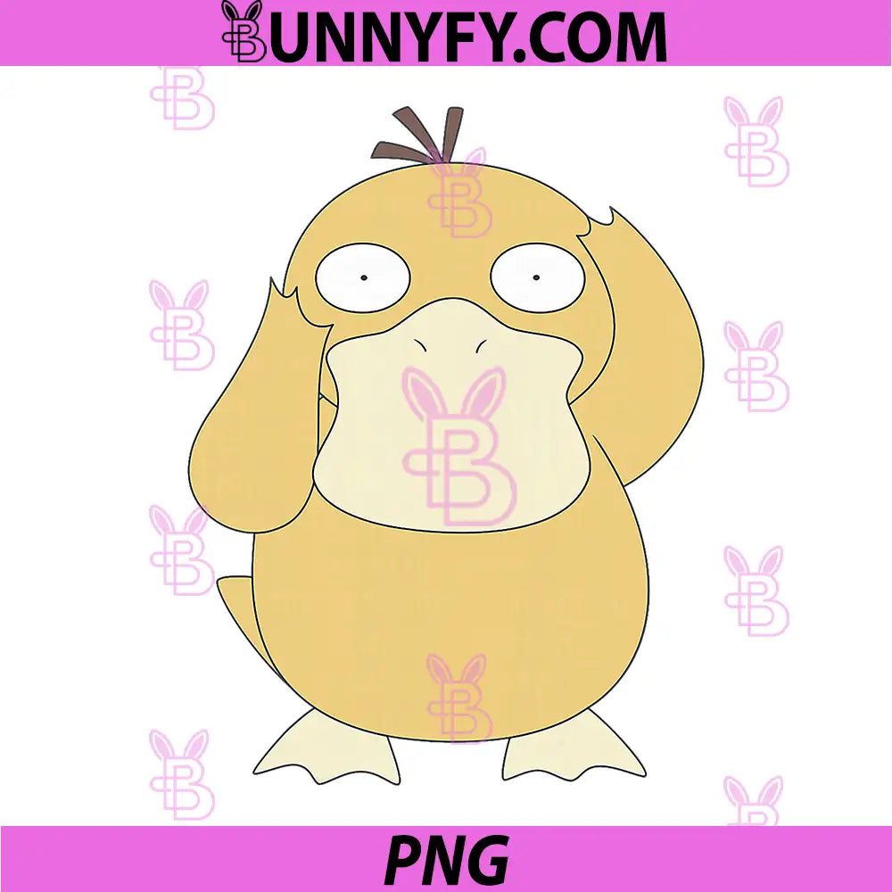 Confused Psyduck PNG, Classic Pokémon PNG