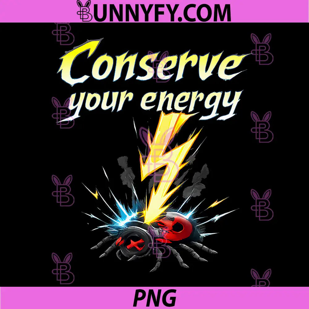 Conserve Your Energy PNG, Programmer Adulting Humor Graphic PNG