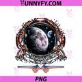 Cool Astronaut PNG, With Reflections Of Earth And Moon PNG