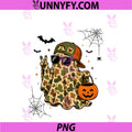 Cool Camo Ghost Sunglasses PNG, Pumpkin Trick Or Treat Halloween PNG