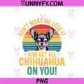Cool Chihuahua Art PNG, Chihuahua Dog Lovers PNG