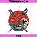 Cool Chopsticks PNG, In Asian Style PNG