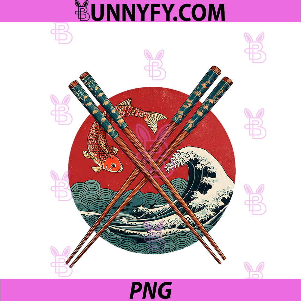 Cool Chopsticks PNG, In Asian Style PNG