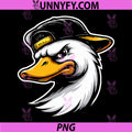 Cool Goose Graphic Street Style PNG, Bird Head Bold Urban Design PNG