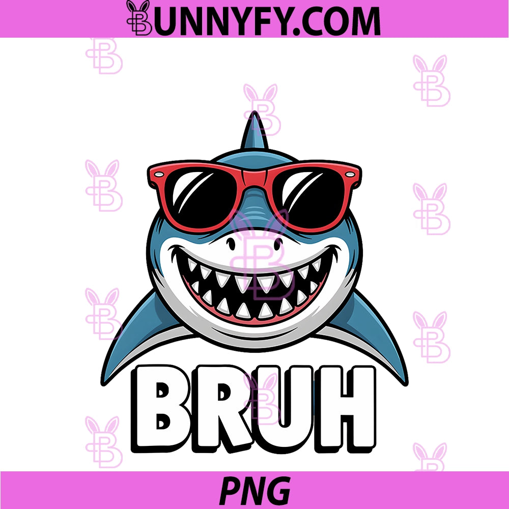 Cool Shark Novelty PNG, Shark Themed Shark Lover PNG