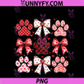 Coquette Bow Dog Mom PNG, Valentine Day Women PNG
