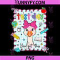 Coquette Test Day You Got This PNG, Goose Teacher Testing Day PNG