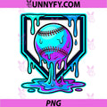 Cosmic Baseball Glow PNG, Baseball PNG