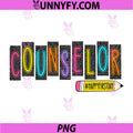 Counselor Teacher Back to School PNG, Happy First Day of School PNG