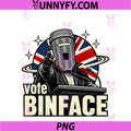 Count Binface PNG, Vote Binface Anti Farage PNG