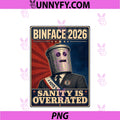 Count PNG, Binface PNG