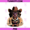Cowboy Dachshund Western PNG, Desert Wiener Dog Ranch PNG