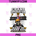 Crane Operator USA PNG, Hard Hat Construction PNG