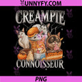 Creampie Connoisseur Raunchy PNG, Funny Cat Meme Adult Humor PNG