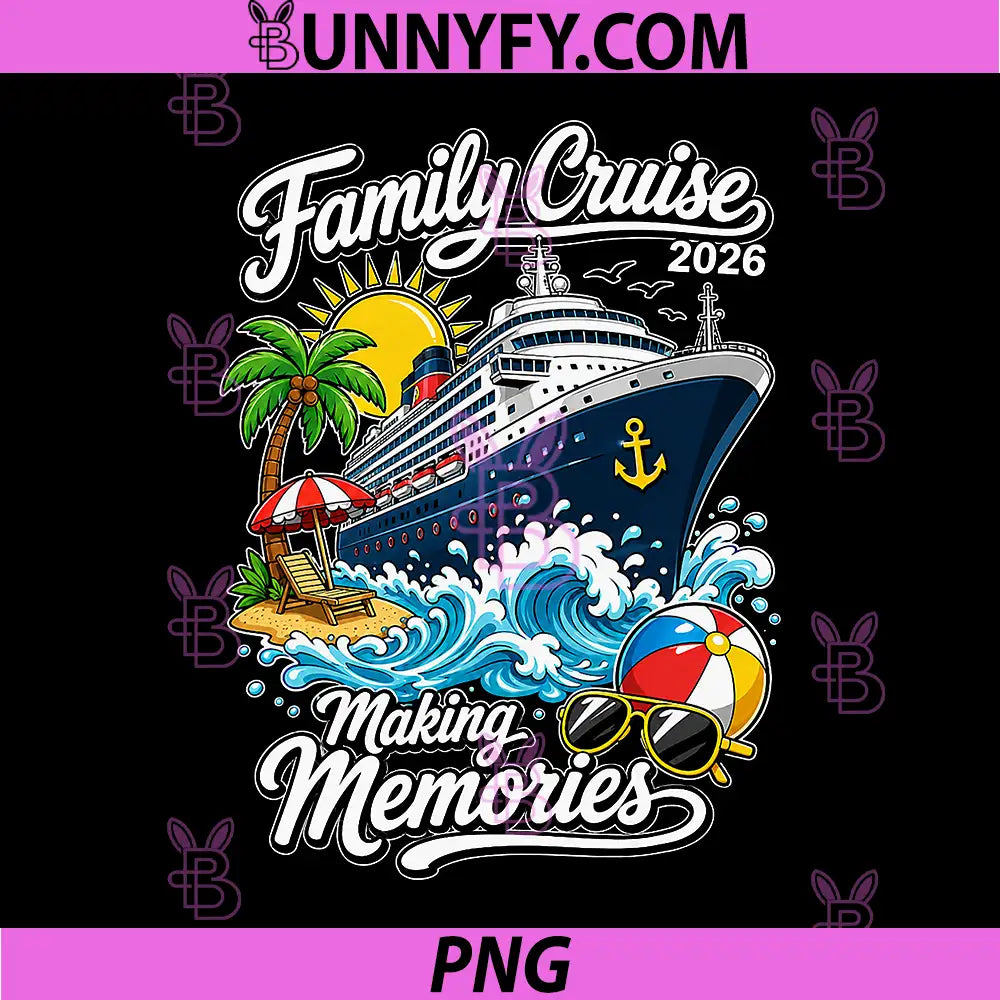 Cruise Crew Hawaiian PNG, Caribbean Matching Family Vacation 2026 PNG