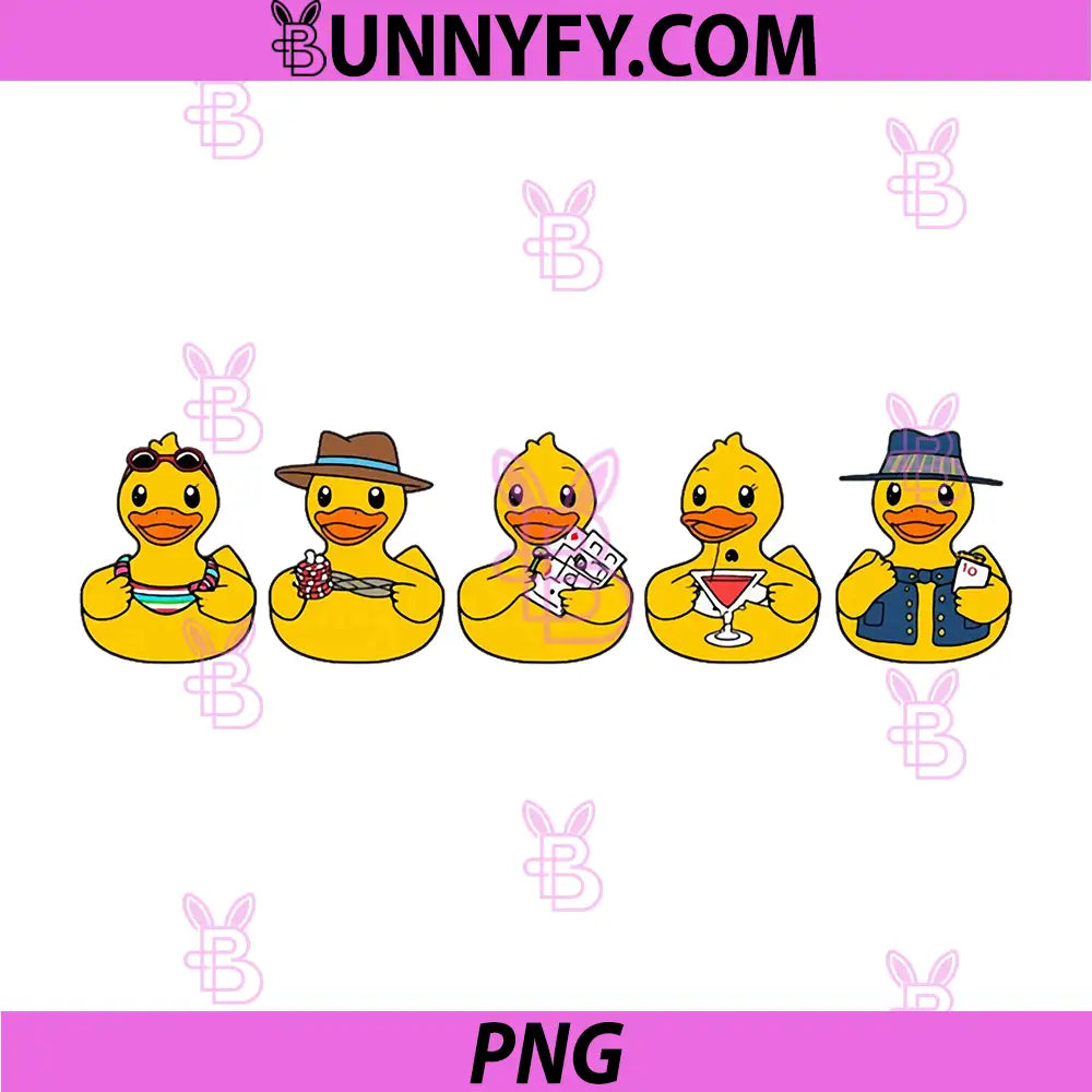 Cruise Ducks Five in a Row Cruise PNG, Party Fun PNG