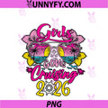 Cruise Girls Gone Cruising 2026 Vacation Trip PNG, Funny Besties PNG