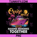 Cruise Squad 2026 PNG, Family Group Matching Summer Vacation PNG