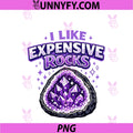 Crystal Collector Geode Humor PNG, Design For Rock Lovers PNG
