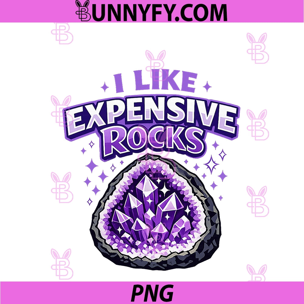 Crystal Collector Geode Humor PNG, Design For Rock Lovers PNG