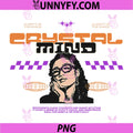 Crystal Mind Y2K Aesthetic Graphic PNG, Clarity In The Chaos Design PNG