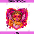 Cupid Says Six Seven Hands PNG, Funny 67 Valentines Day PNG