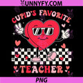 Cupid's Favorite Teachers PNG, Valentines Day PNG