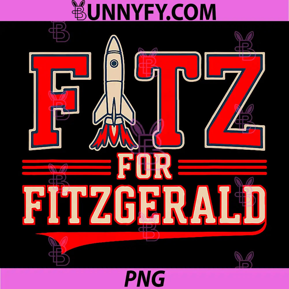 Fitz for Fitzgerald PNG, Collegiate Style PNG