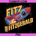 Fitz for Fitzgerald PNG, Rocketship PNG
