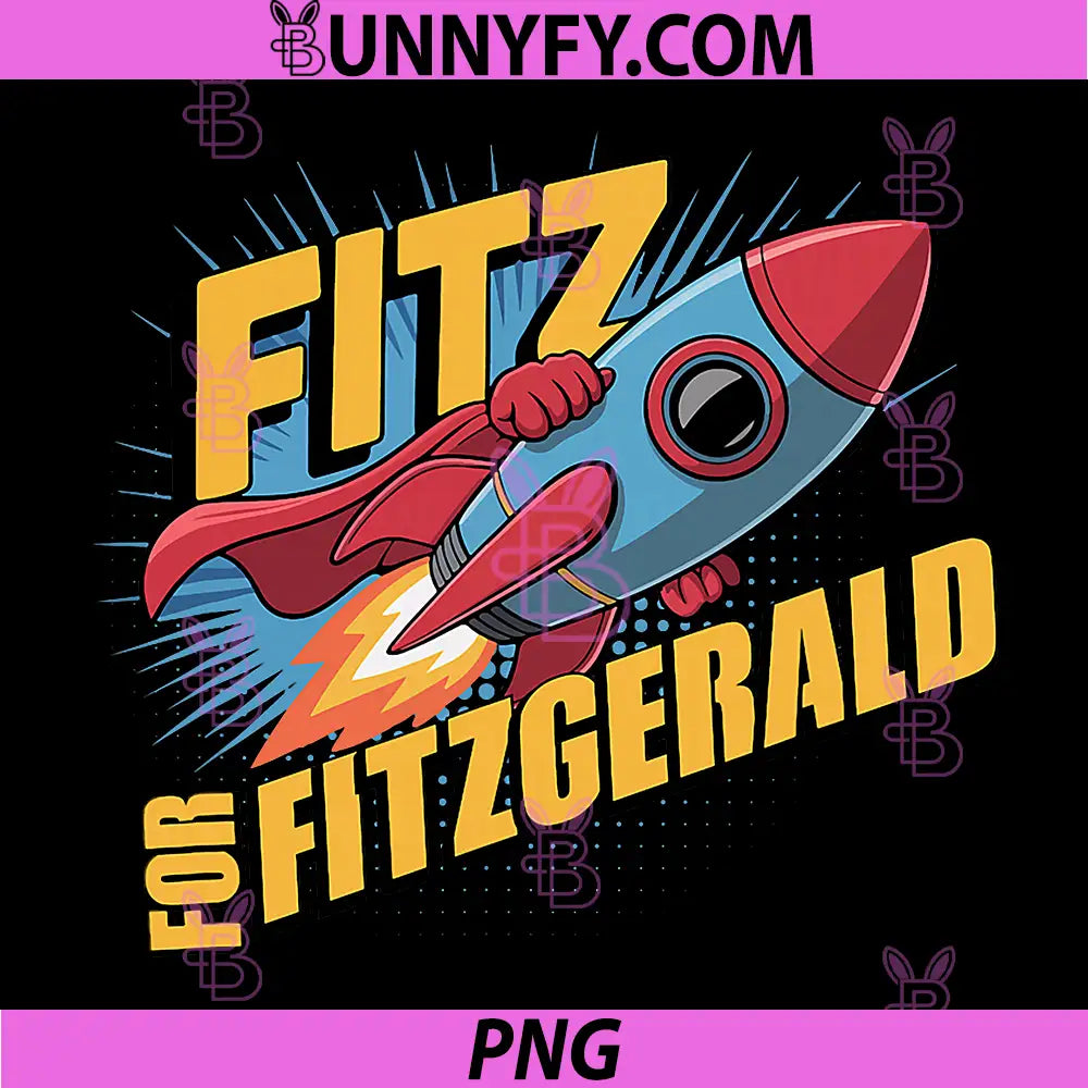 Fitz for Fitzgerald PNG, Rocketship PNG