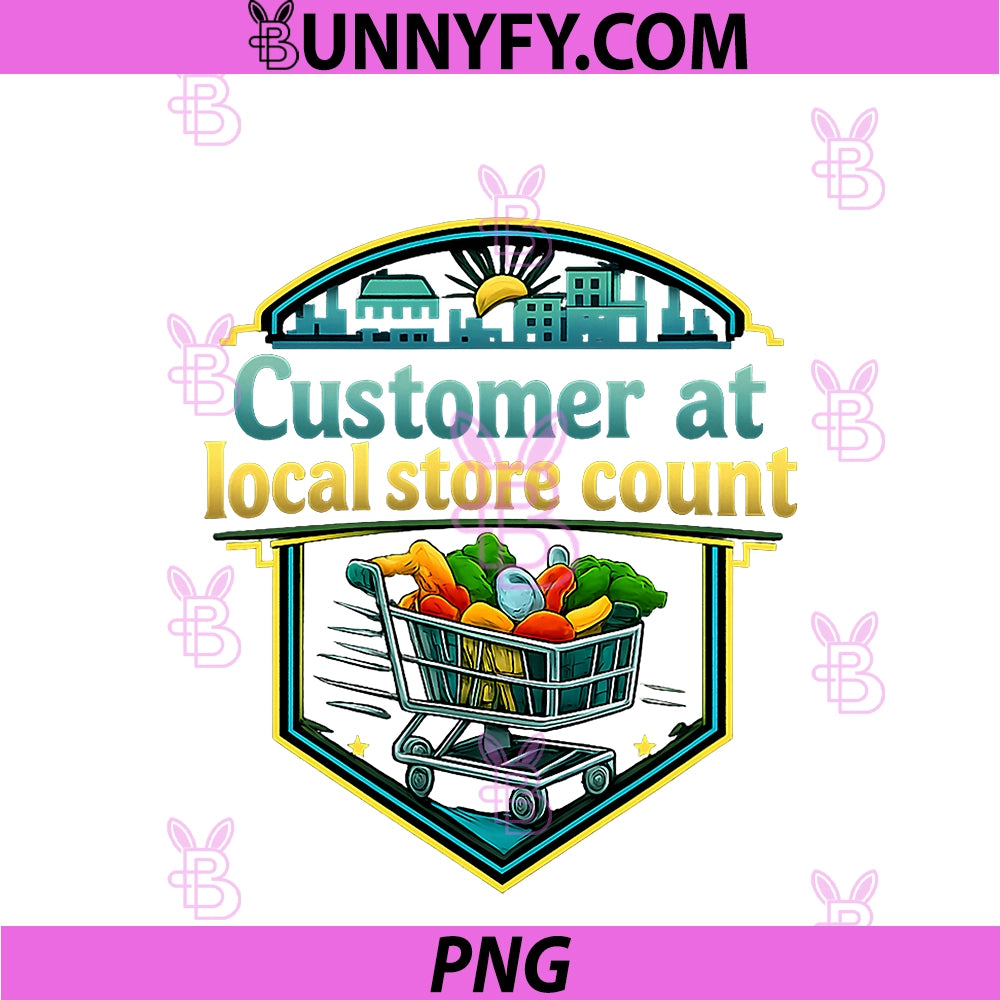 Customer at Local Store Count PNG, Local Pride Badge PNG