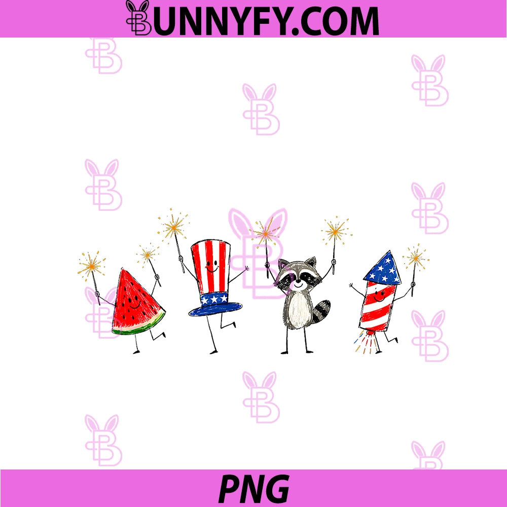 Cute 4th Of July 250 Years PNG, Patriotic Eagle America Flag Kids PNG