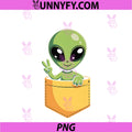 Cute Alien In Pocket PNG, Abduction Believe Sci-fi Conspiracy Dad PNG