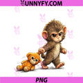 Cute Baby Monkey Punch Viral Zoo Japan PNG, Design PNG