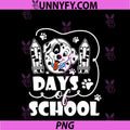 Cute Dog 100 Days Teacher Student PNG, Happy 101 Days School PNG
