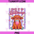 Cute Highland Cow PNG, Suck It Up Buttercup Sarcastic Girls PNG